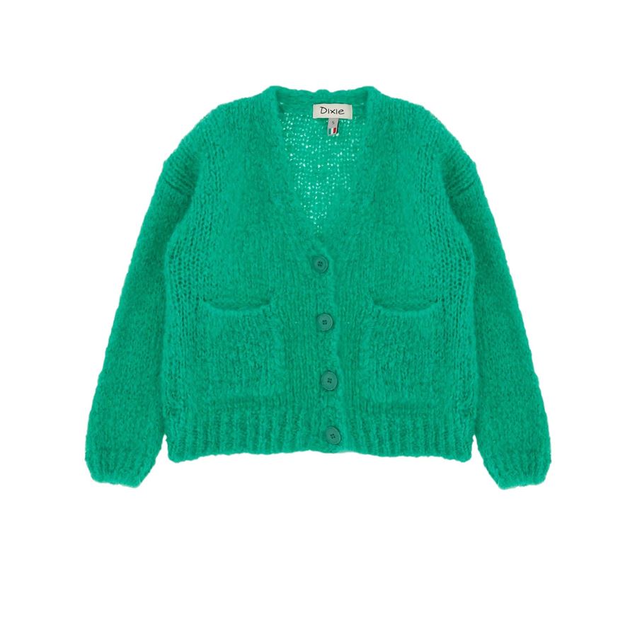 CARDIGAN TRICOT CON TASCHE DAVANTI Dixie | NB90230G421721